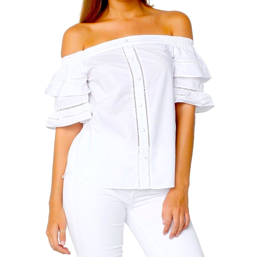 Parker Kavan Off Shoulder Top